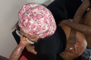 Bouncy Ass Whore Takes 2 Dicks