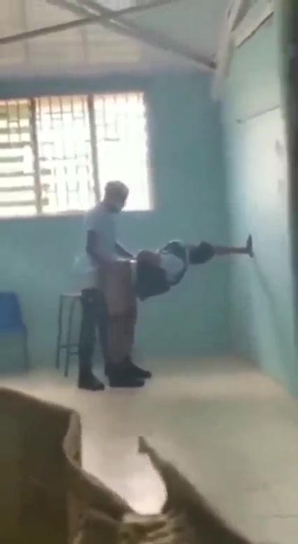 High School Teacher Fucks Schoolgirl in Class